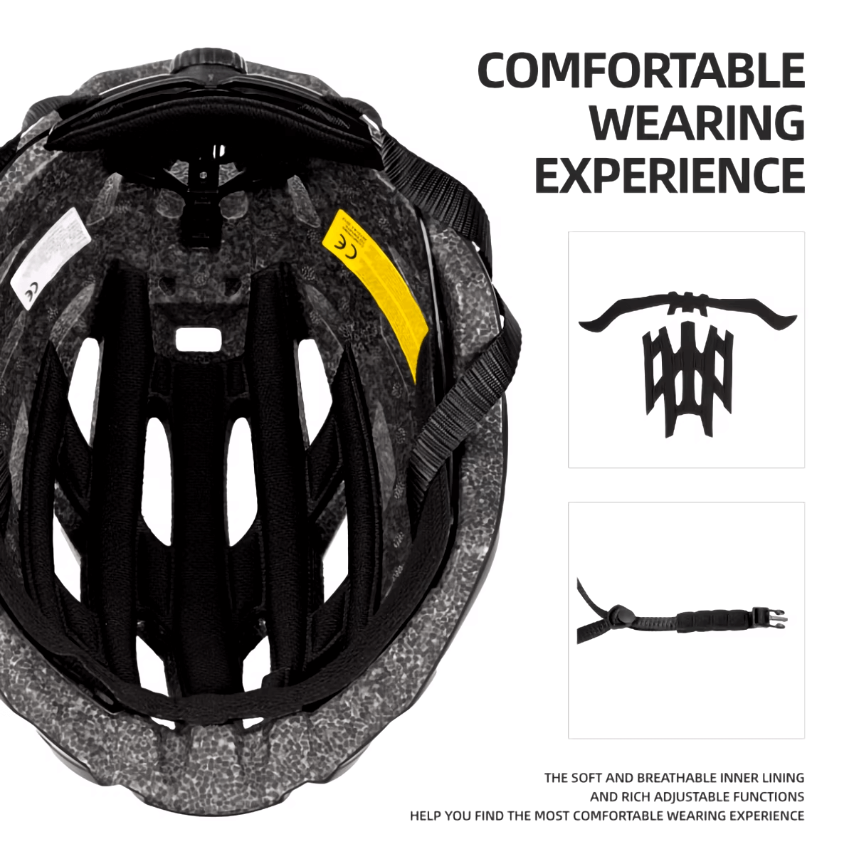 Lightweight Helmet with Rear Light